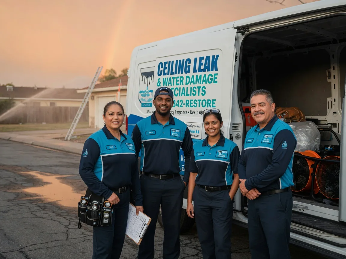 Ceiling Leak Cleanup company in Earlville, IL